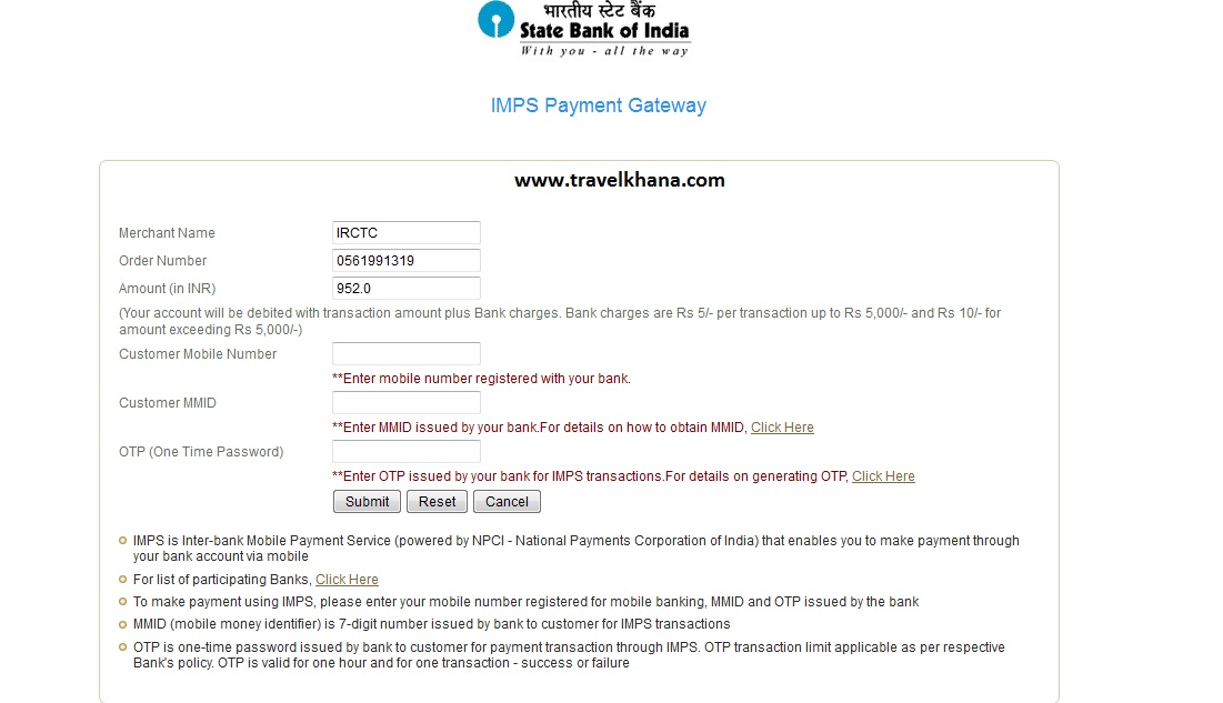 What is store imps in banking