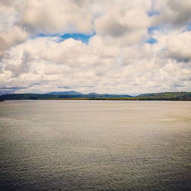 View from train via Goa