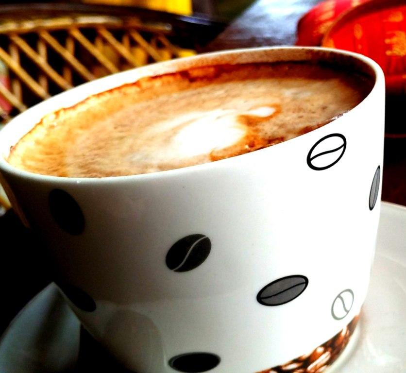 The lovely aroma at coffee temple
