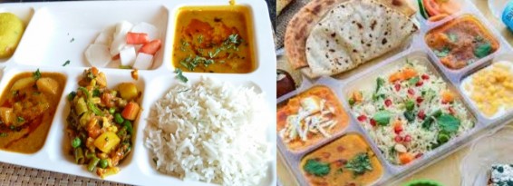 Food in Train Abu Road